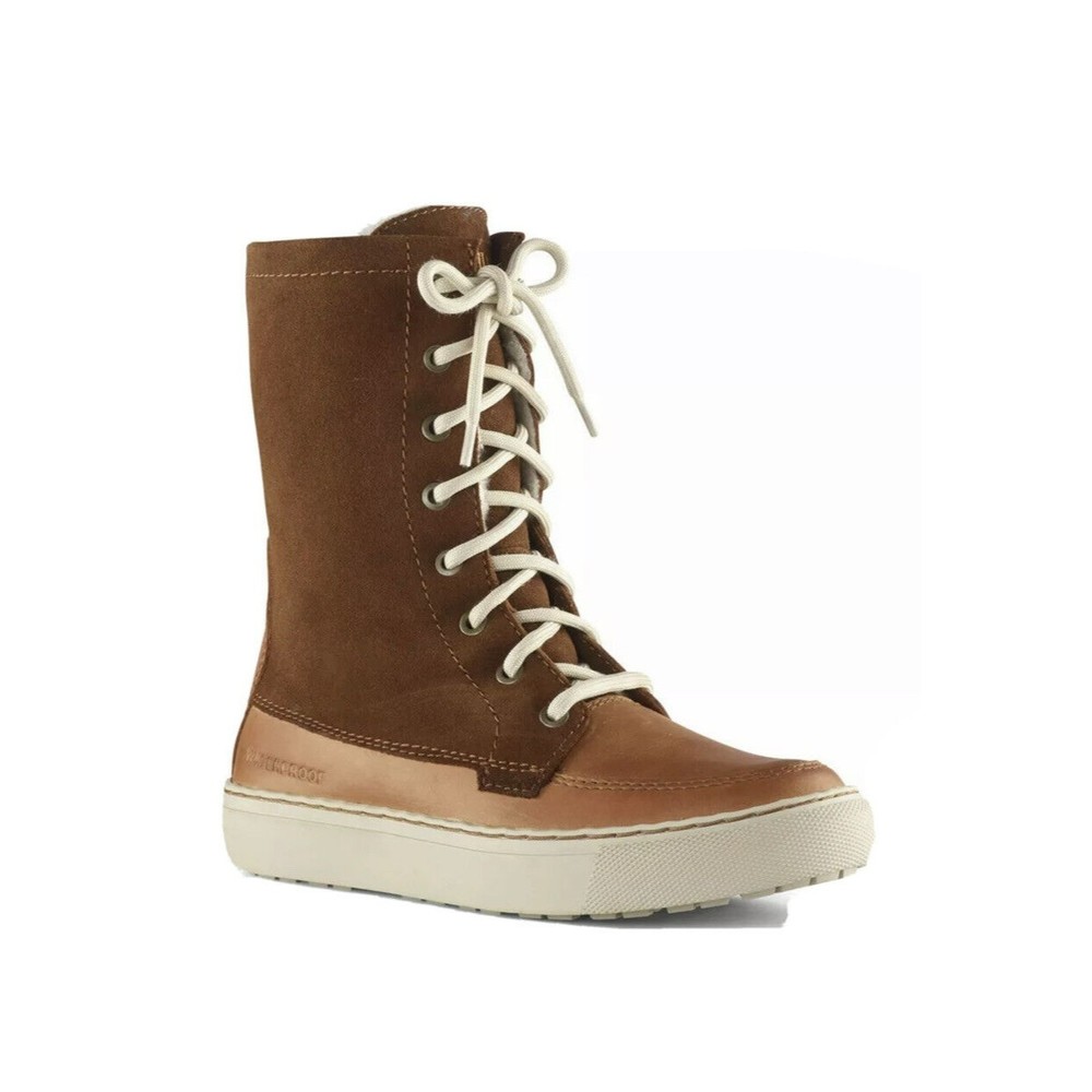 NEW $170 Cougar Donato Plush Lined Lace Suede Leather Chest Mid Boots Women’s 7
